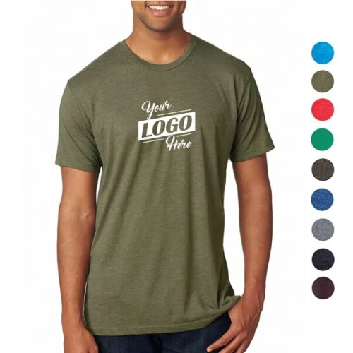 Next Level 4.3 oz. 50:25:25 Polyester/ Cotton/ Rayon T Shirt