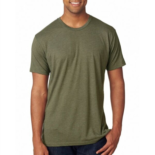 Next Level 4.3 oz. 50:25:25 Polyester/ Cotton/ Rayon T Shirt
