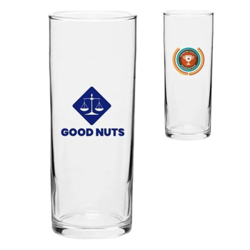 Clear Libbey USA Made 12 oz., Zombie Glasses