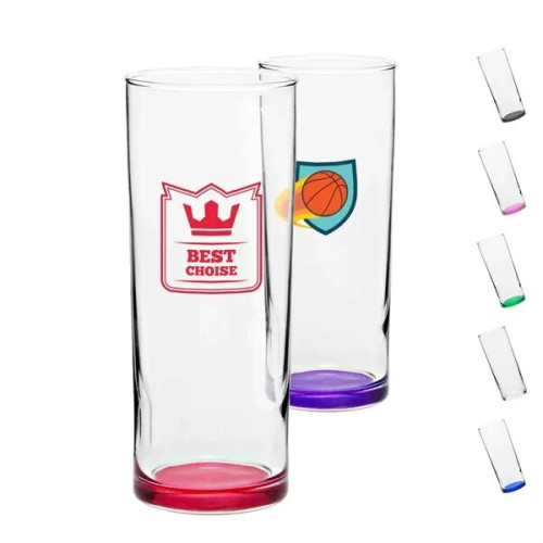 Clear Libbey USA Made 12 oz., Zombie Glasses