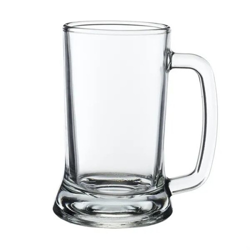 16.25 oz. Brussels Glass Tankards W/ Custom Logo