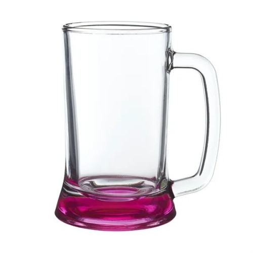 16.25 oz. Brussels Glass Tankards W/ Custom Logo