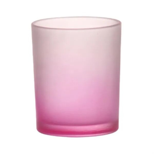 3 oz. Arc Frosted Votive Candle Holders Glass