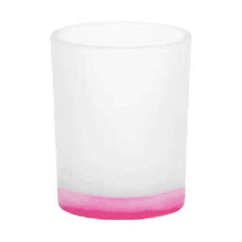 3 oz. Arc Frosted Votive Candle Holders Glass