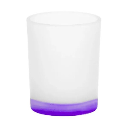 3 oz. Arc Frosted Votive Candle Holders Glass