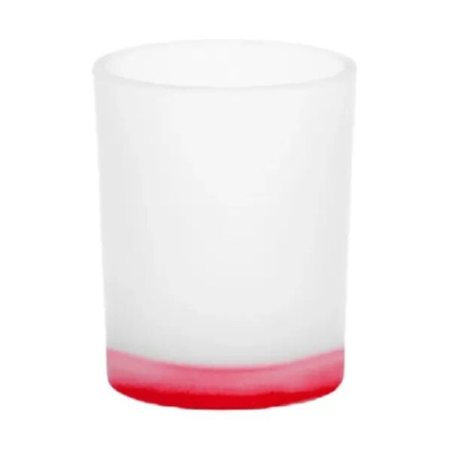 3 oz. Arc Frosted Votive Candle Holders Glass