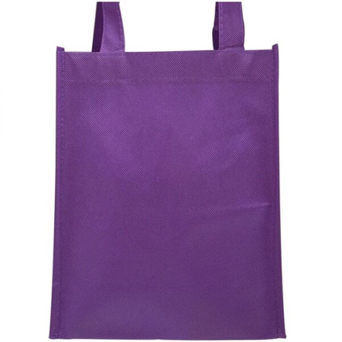Recyclable Non-Woven Tote Bag W/ Gusset USA Decorated