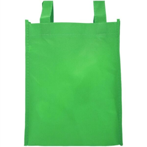 Recyclable Non-Woven Tote Bag W/ Gusset USA Decorated
