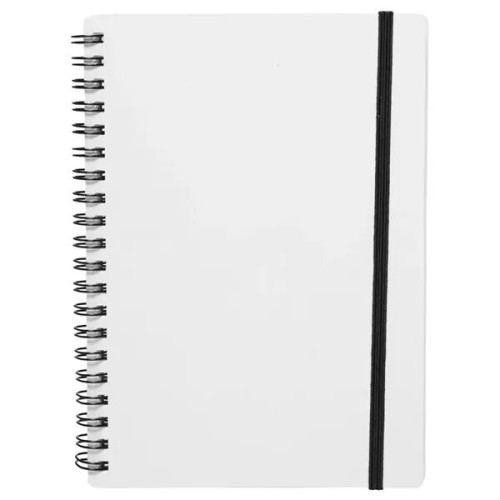 5" x 7" in Spiral Notebook with Color Accents