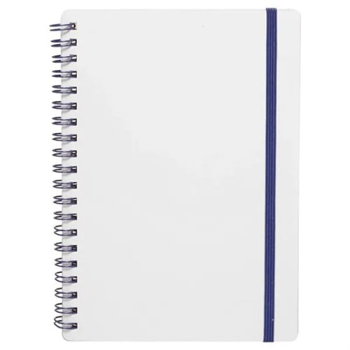 5" x 7" in Spiral Notebook with Color Accents