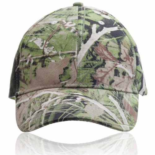 Camouflage Brushed Cap Cotton Twill