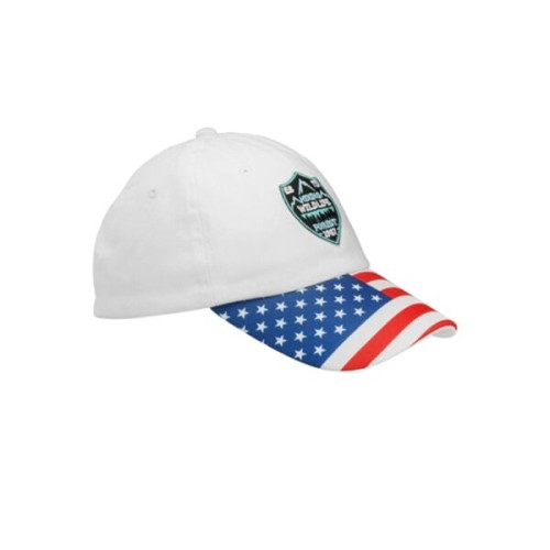 Patriotic Baseball Cap with Adjustable Velcro Strap