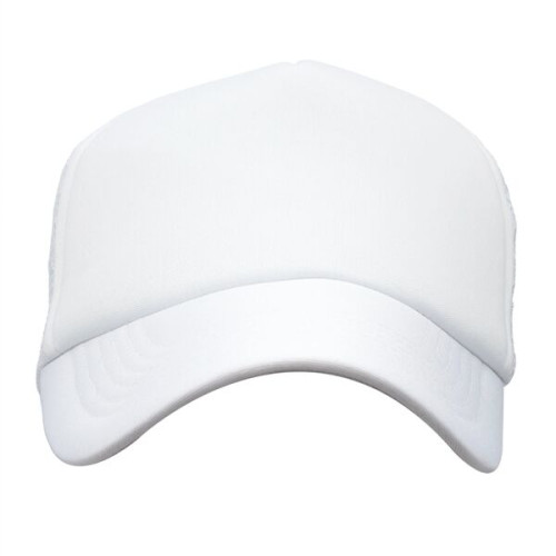 Two Tone Polyester Baseball Caps w/ Custom Logo & Mesh Back