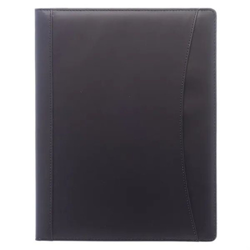 Black Executive Curve Portfolio Journal