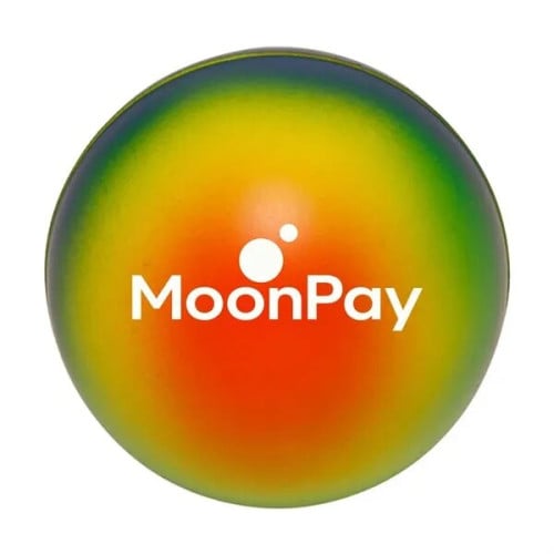 Rainbow Stress Ball w/ Custom Logo; Anxiety Relievers