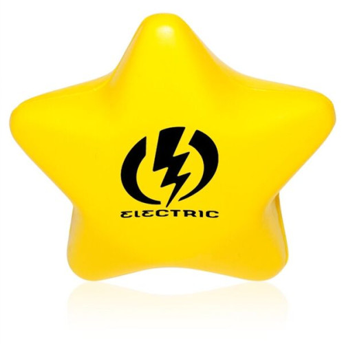 Star Shaped Stress Reliever Balls w/ Custom Logo