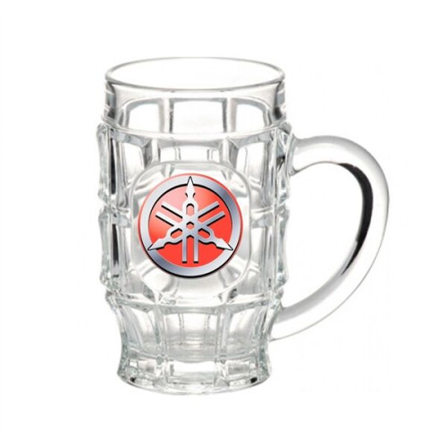 17.75 oz. Hamburgo Beer Tankards Glass Mugs