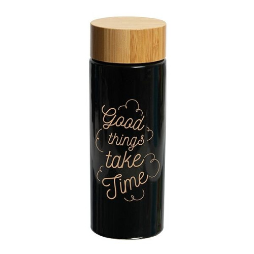 VOLAY 340 ML. (11.5 OZ.) BOTTLE WITH BAMBOO LID