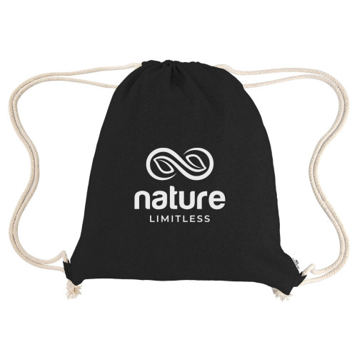 Nicole Recycled Cotton Drawstring Bag