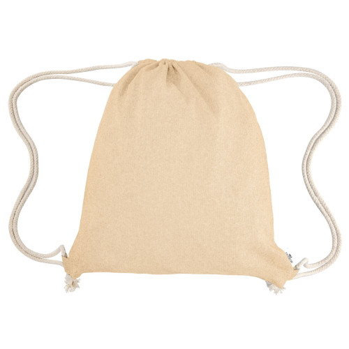 Nicole Recycled Cotton Drawstring Bag