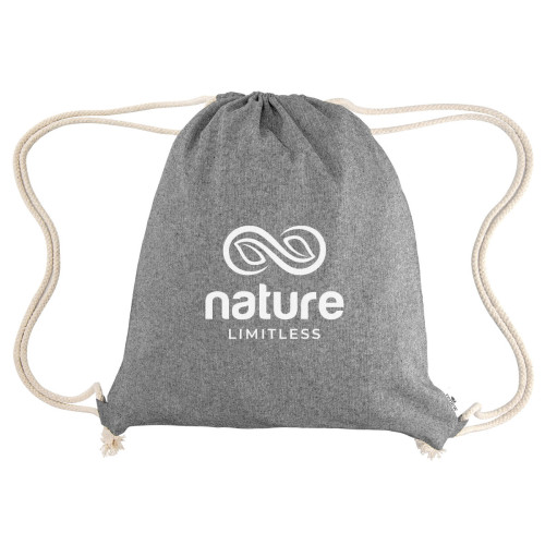 Nicole Recycled Cotton Drawstring Bag
