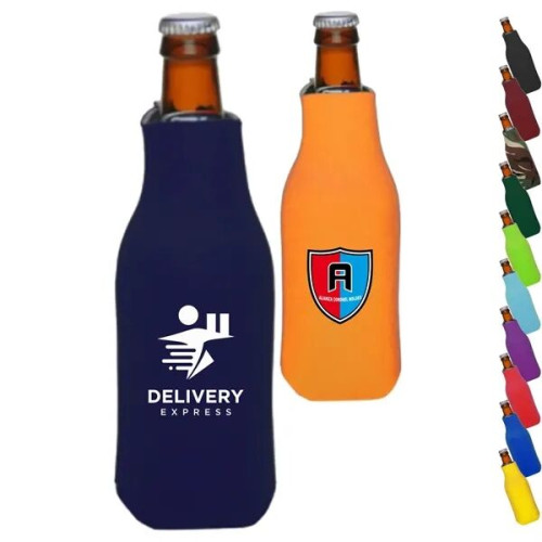 Custom Zipper Water Bottle Insulator