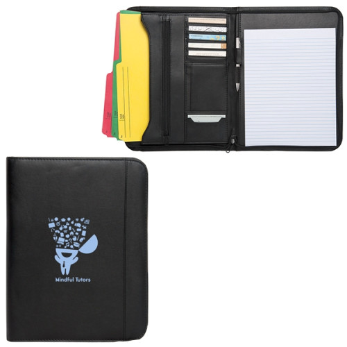 ZIPPERED NOTEPAD PORTFOLIO