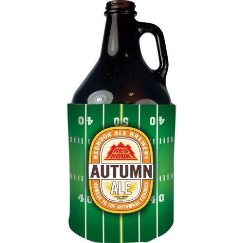 Full Color Neoprene Collapsible Growler Cooler Sleeve