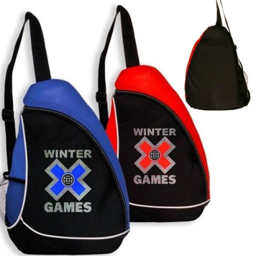 Slingshot Two-Tone Backpack w/ Side Mesh Bottle Pocket