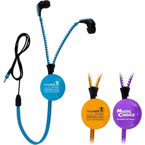 Zipper Earbuds