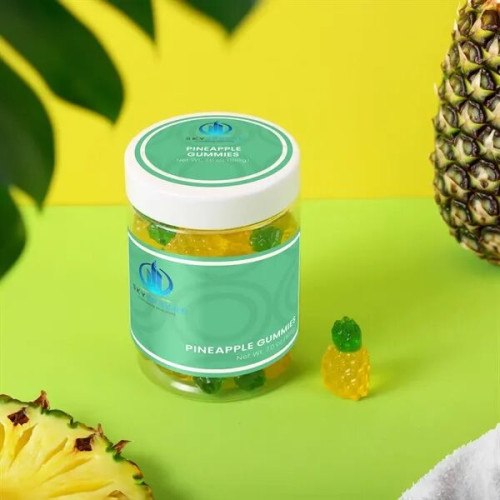 Large Jar Pineapple Gummies