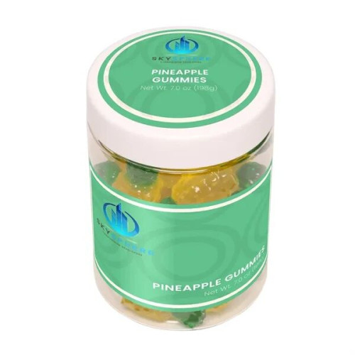 Large Jar Pineapple Gummies