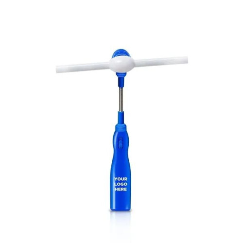 Light Up Blue Windmill Wand