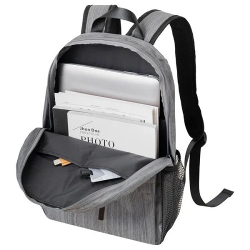 RejuVe® Moto Recycled Heather Modern Business Backpack