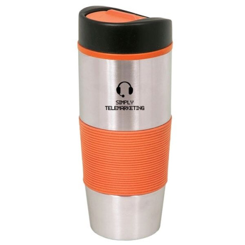 500 ML. (17 OZ.) STAINLESS STEEL TRAVEL TUMBLER