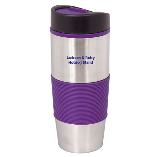 500 ML. (17 OZ.) STAINLESS STEEL TRAVEL TUMBLER