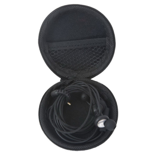 Anti-Tangle Earbuds with Microphone in Case