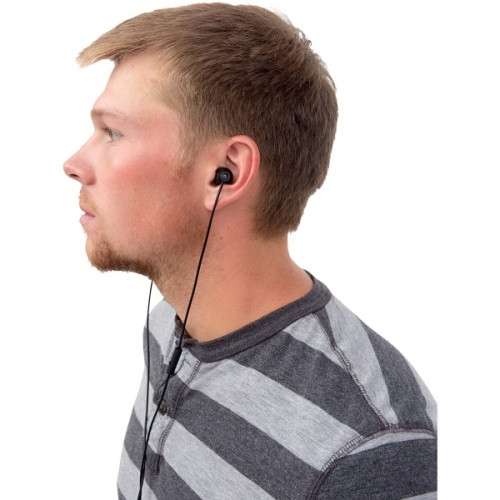 Anti-Tangle Earbuds with Microphone in Case