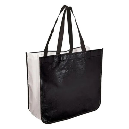 Extra Large Laminated Shopping Tote Bag
