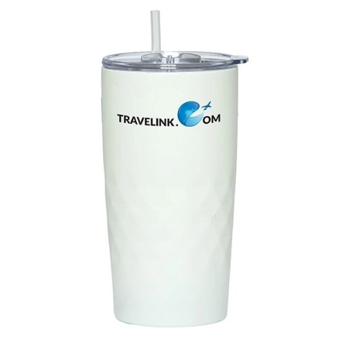 MONTEGO 600 ML. (20 FL. OZ.) TRAVEL TUMBLER WITH STRAW