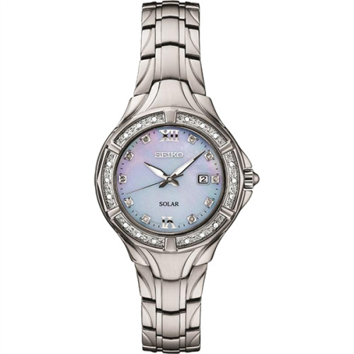 Seiko Women's Diamond Solar Watch