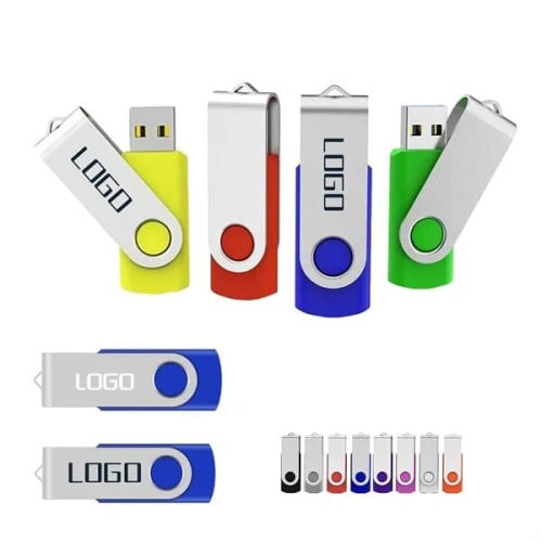 2GB USB Flash Memory Rotate Stick Drive