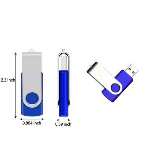 2GB USB Flash Memory Rotate Stick Drive