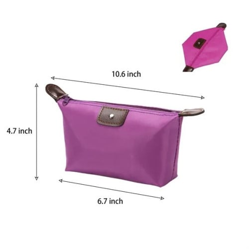 Multifunction Dumpling-shaped Travel Makeup Pouch