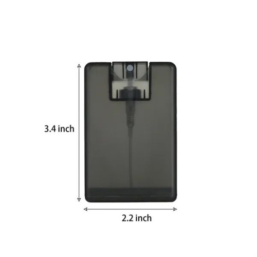 Portable Card Hand Sanitizer Spray Bottom