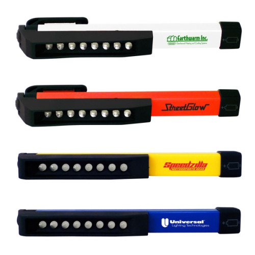 8 LED Flashlight with Magnet