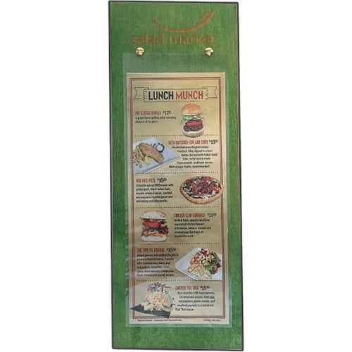 Wood Menu Board