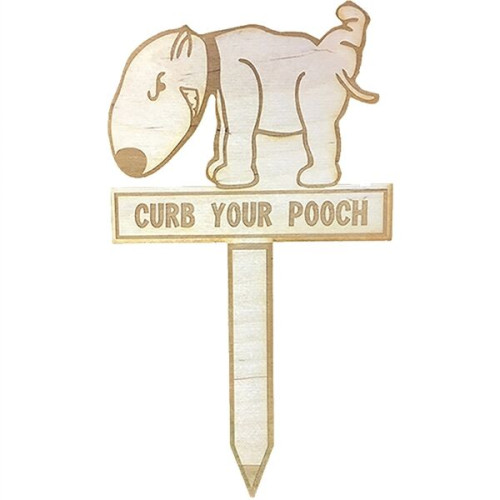 Custom Wood Garden Stakes