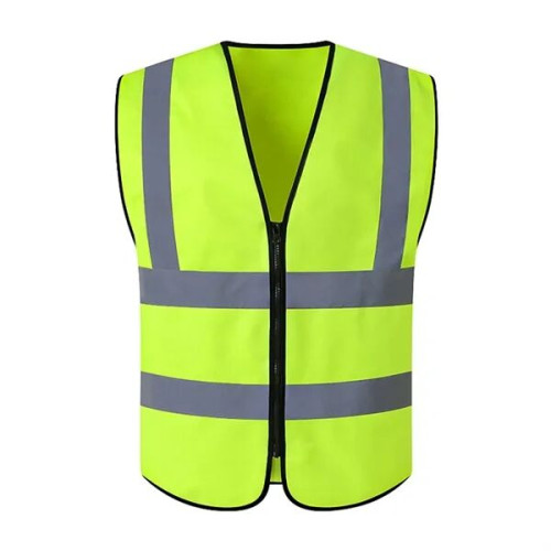 Work Safety Reflective Vest With Zipper
