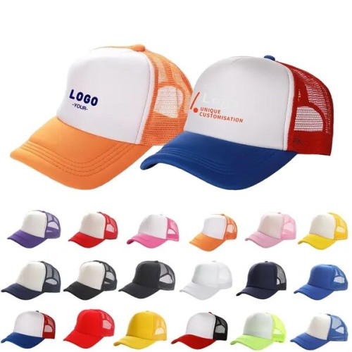 Adjustable Trucker Cap w/ Mesh Back